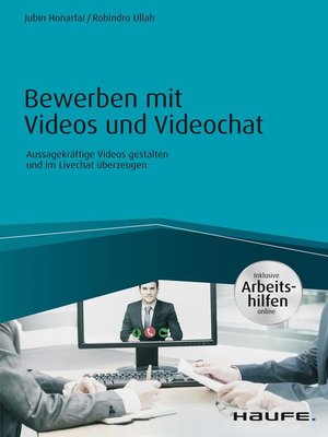cover image of Bewerben mit Videos und Videochat--inkl. Arbeitshilfen online